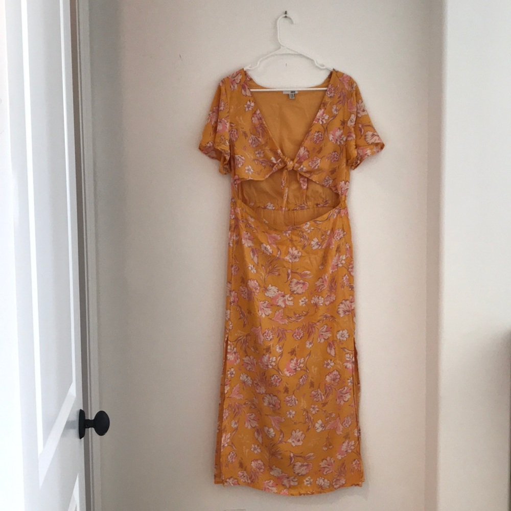 Amuse Society Floral Maxi Dress